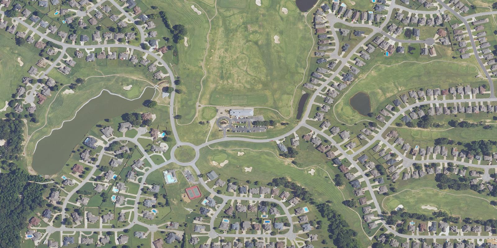 Satellite view of Sage Meadows Golf Course