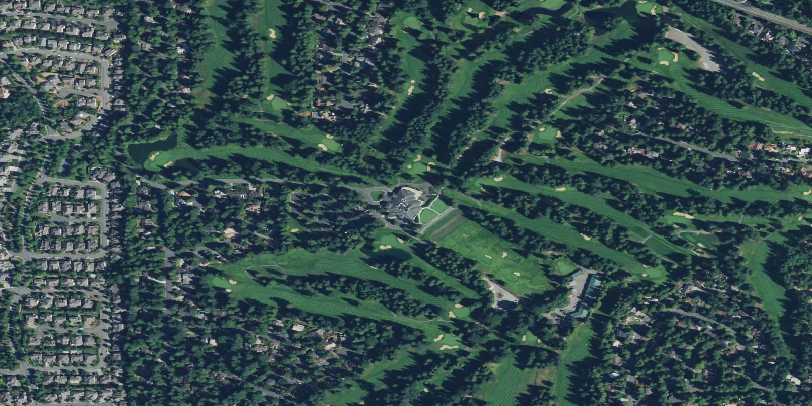 Satellite view of Sahalee Country Club