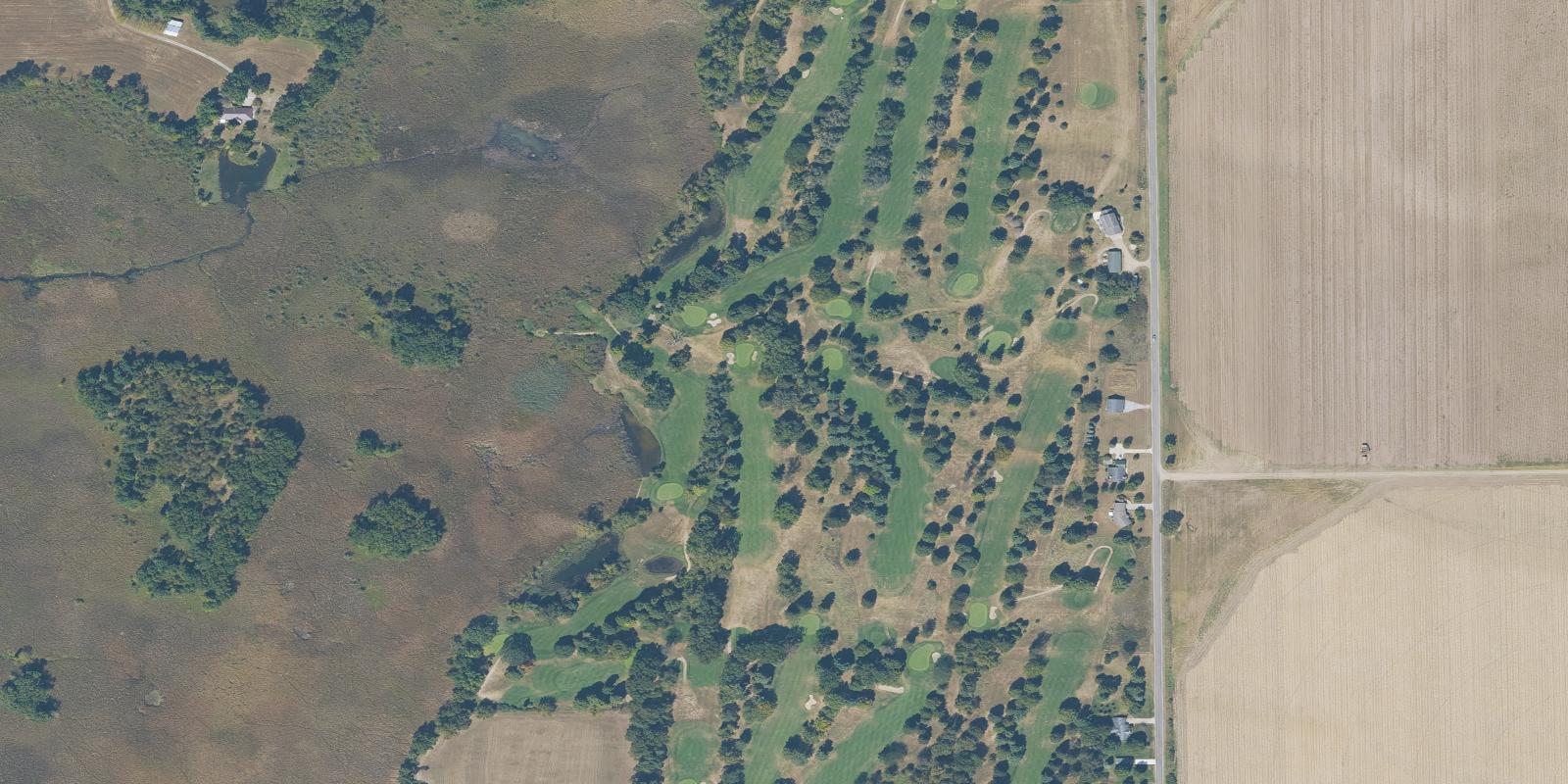 Satellite view of Saint Joe Valley Golf Course