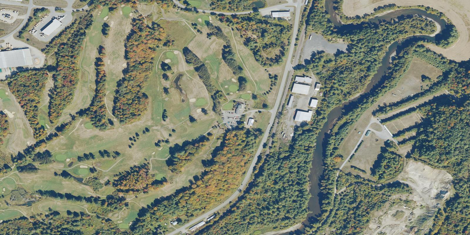 Satellite view of Saint Johnsbury Country Club
