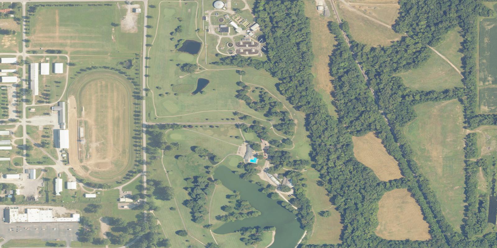 Satellite view of Salem Country Club