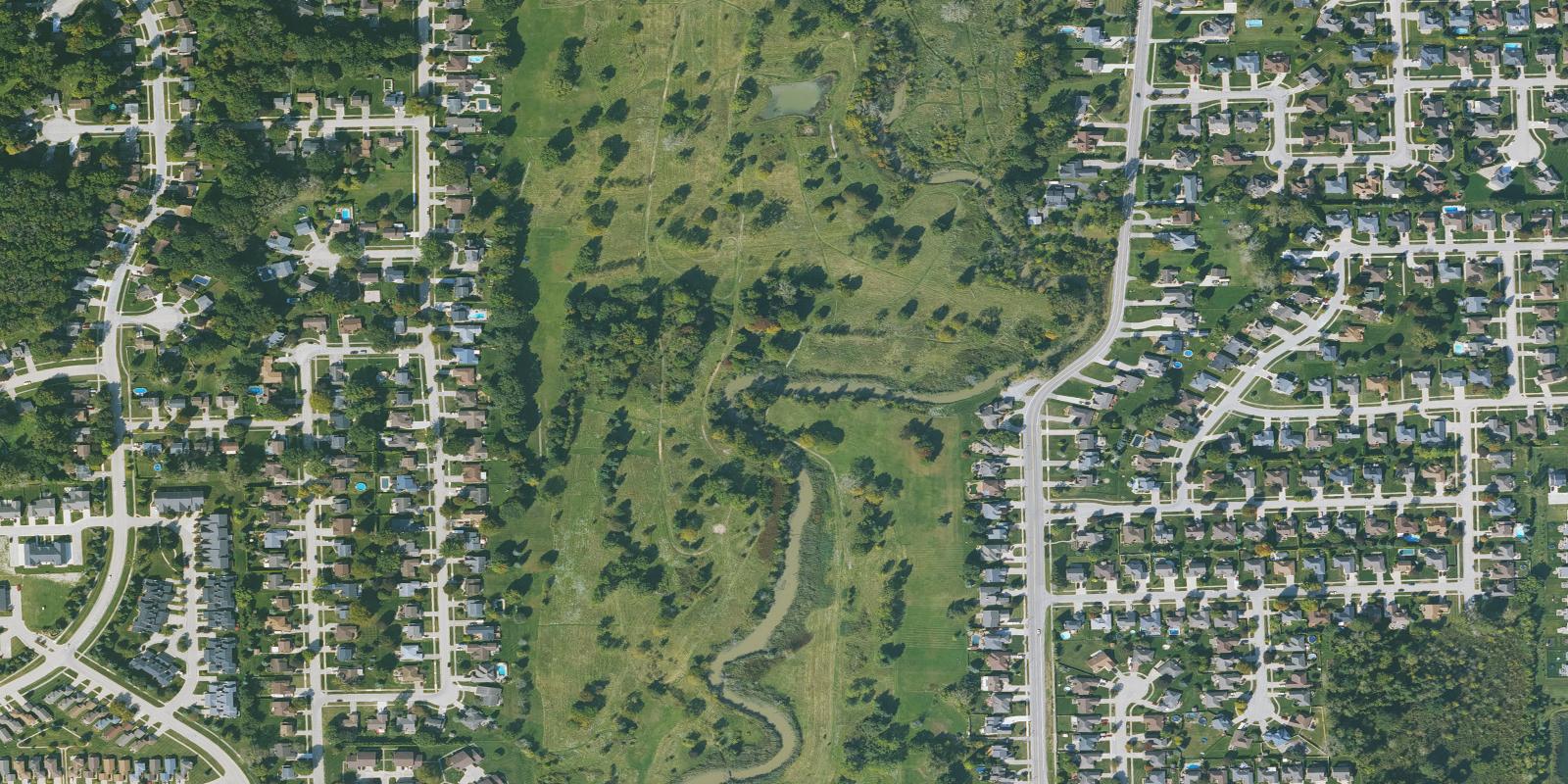 Satellite view of Salt River Golf Course