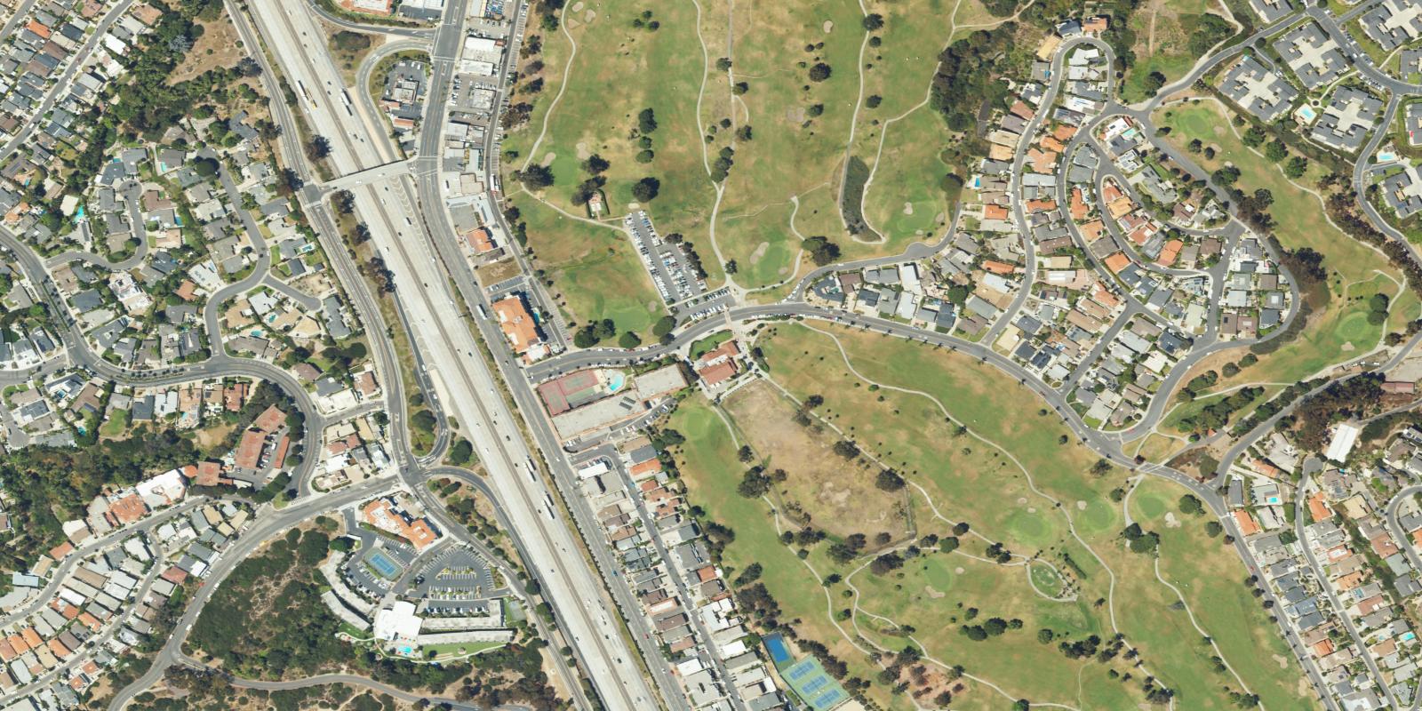 Satellite view of San Clemente Municipal Golf Course