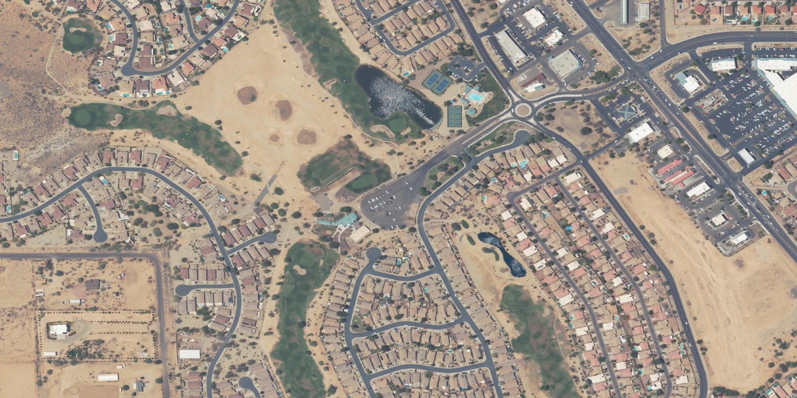 Satellite view of San Tan Highlands