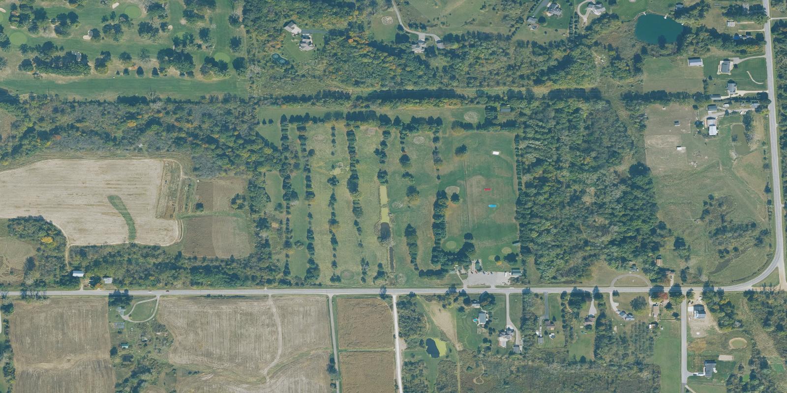Satellite view of Sand Creek Golf Club