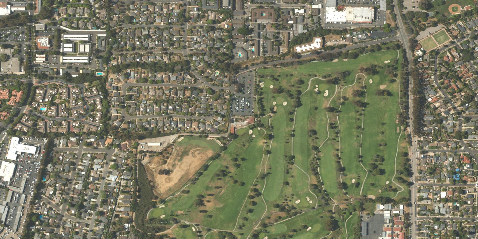 Satellite view of Santa Barbara Golf Club