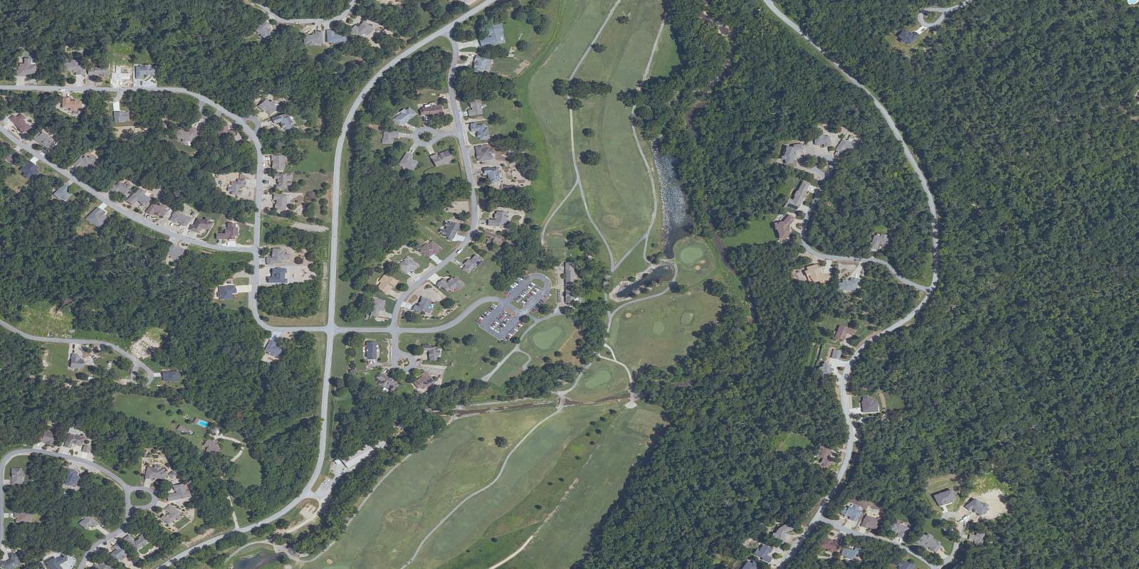 Satellite view of Scotsdale Golf Course