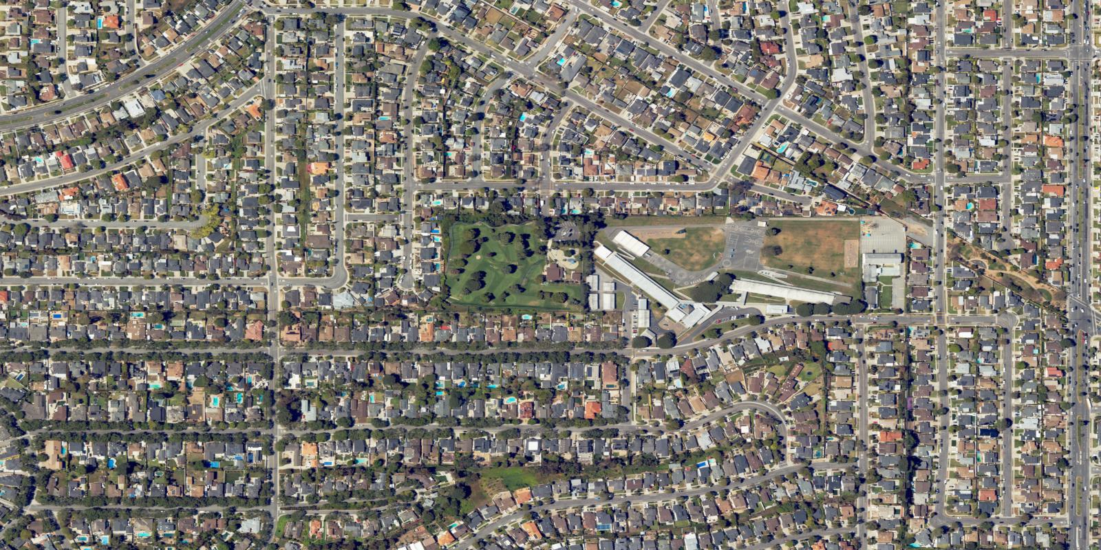 Satellite view of Sea Aire Park Golf Course