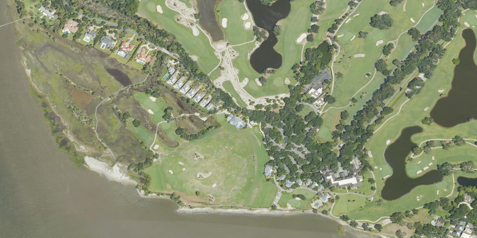 Satellite view of Sea Island Golf Club - Plantation Course