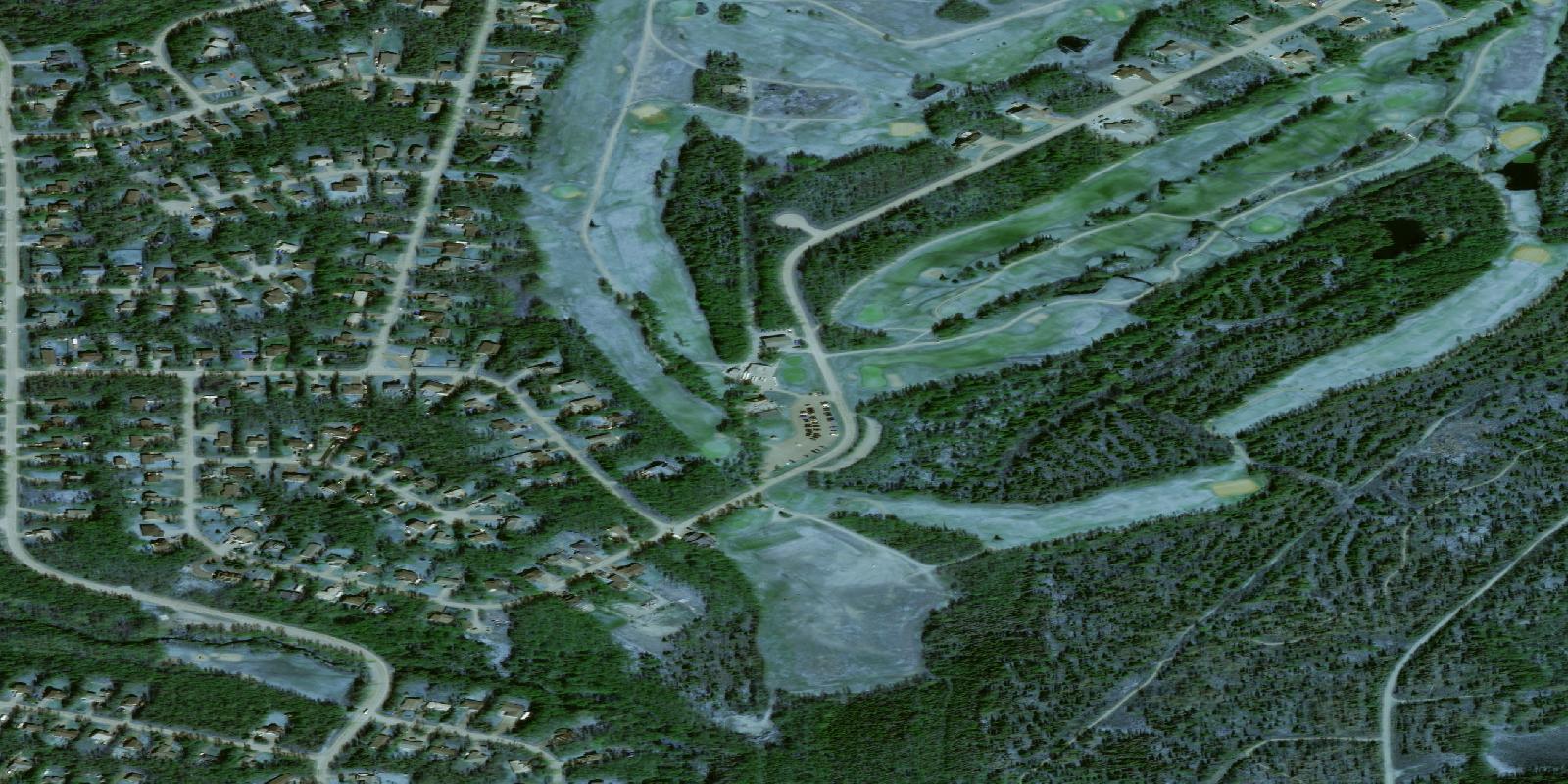 Satellite view of Settler's Bay Golf Course