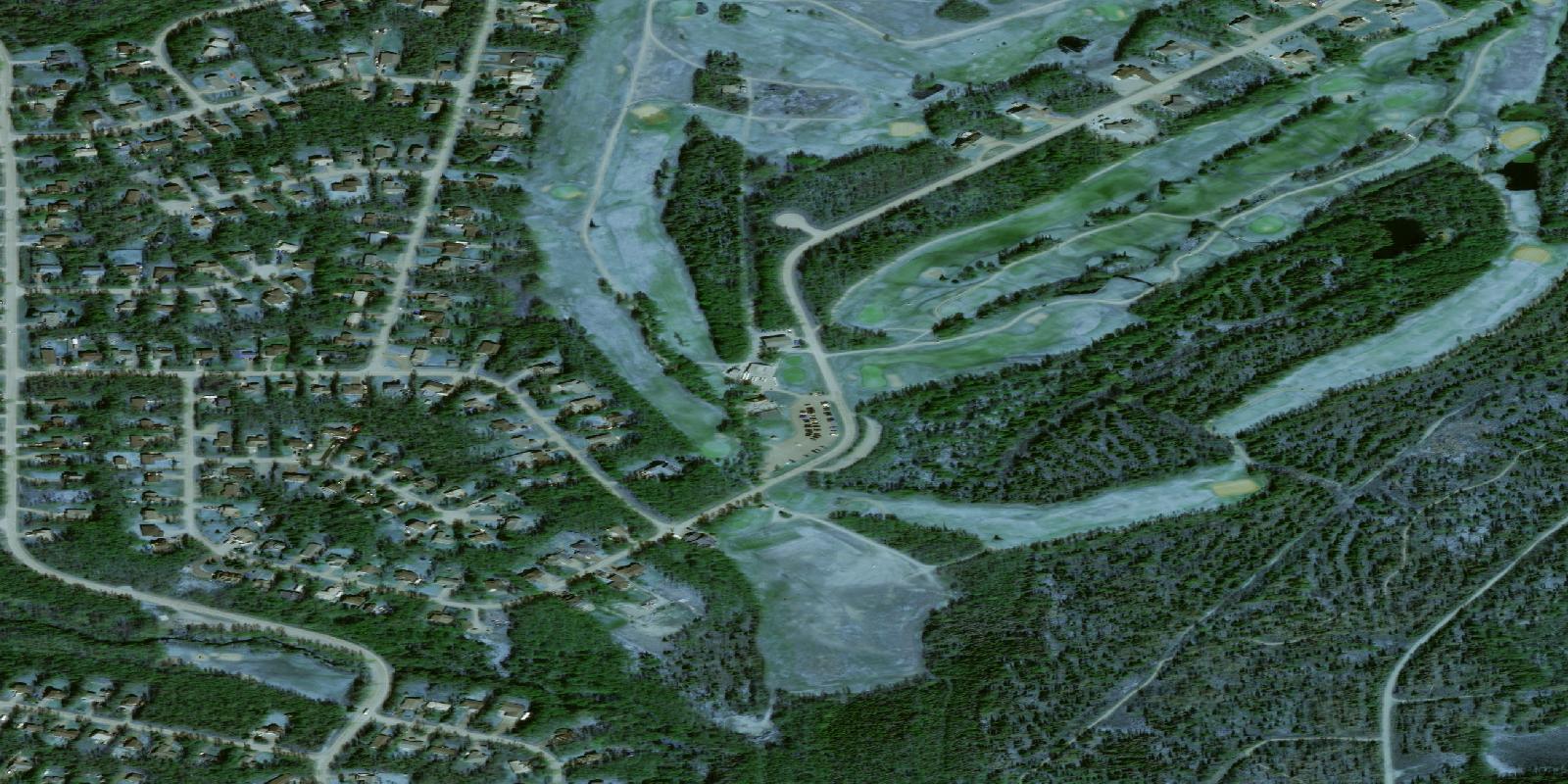 Satellite view of Settlers Bay Golf Course