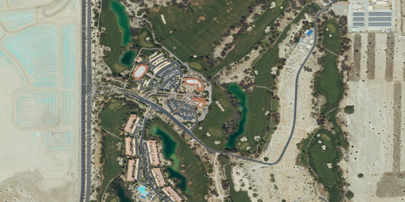 Satellite view of Shadow Ridge Golf Club