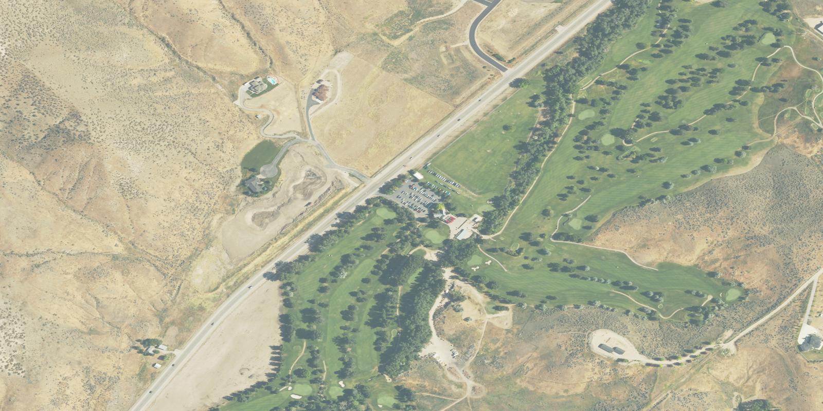 Satellite view of Shadow Valley Golf Course