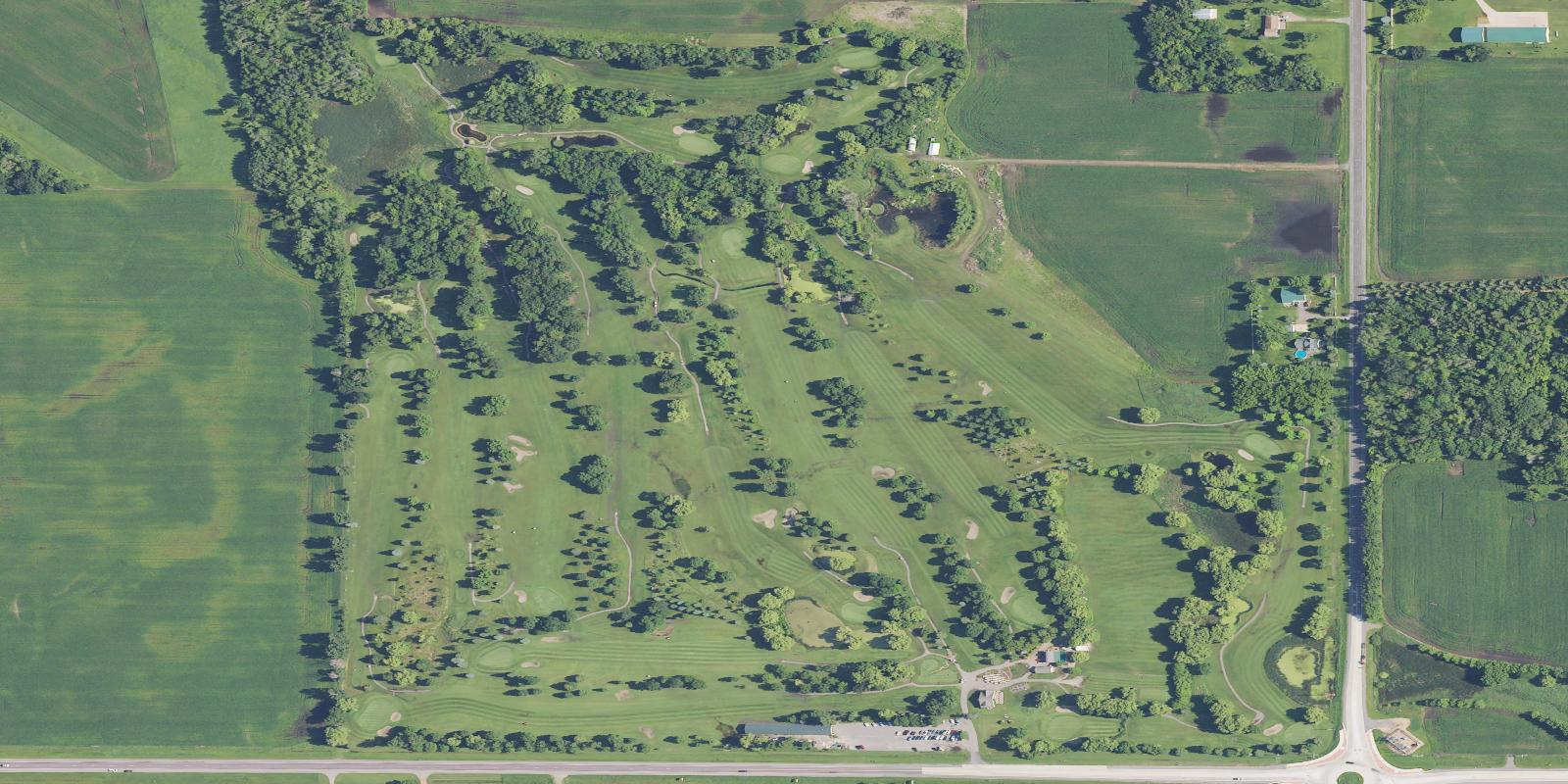 Satellite view of Shadowbrooke Golf Course