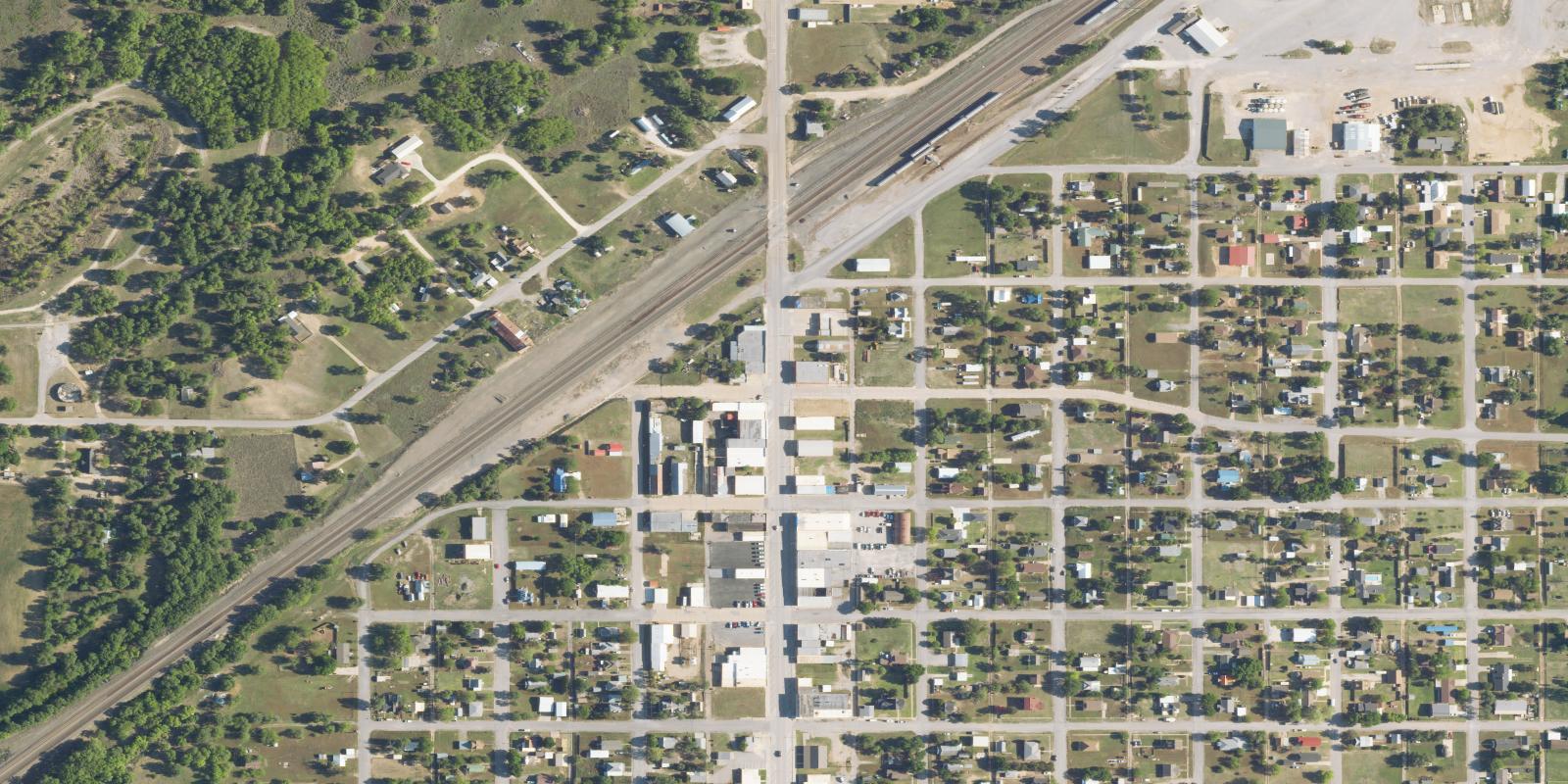 Satellite view of Shattuck Golf Course