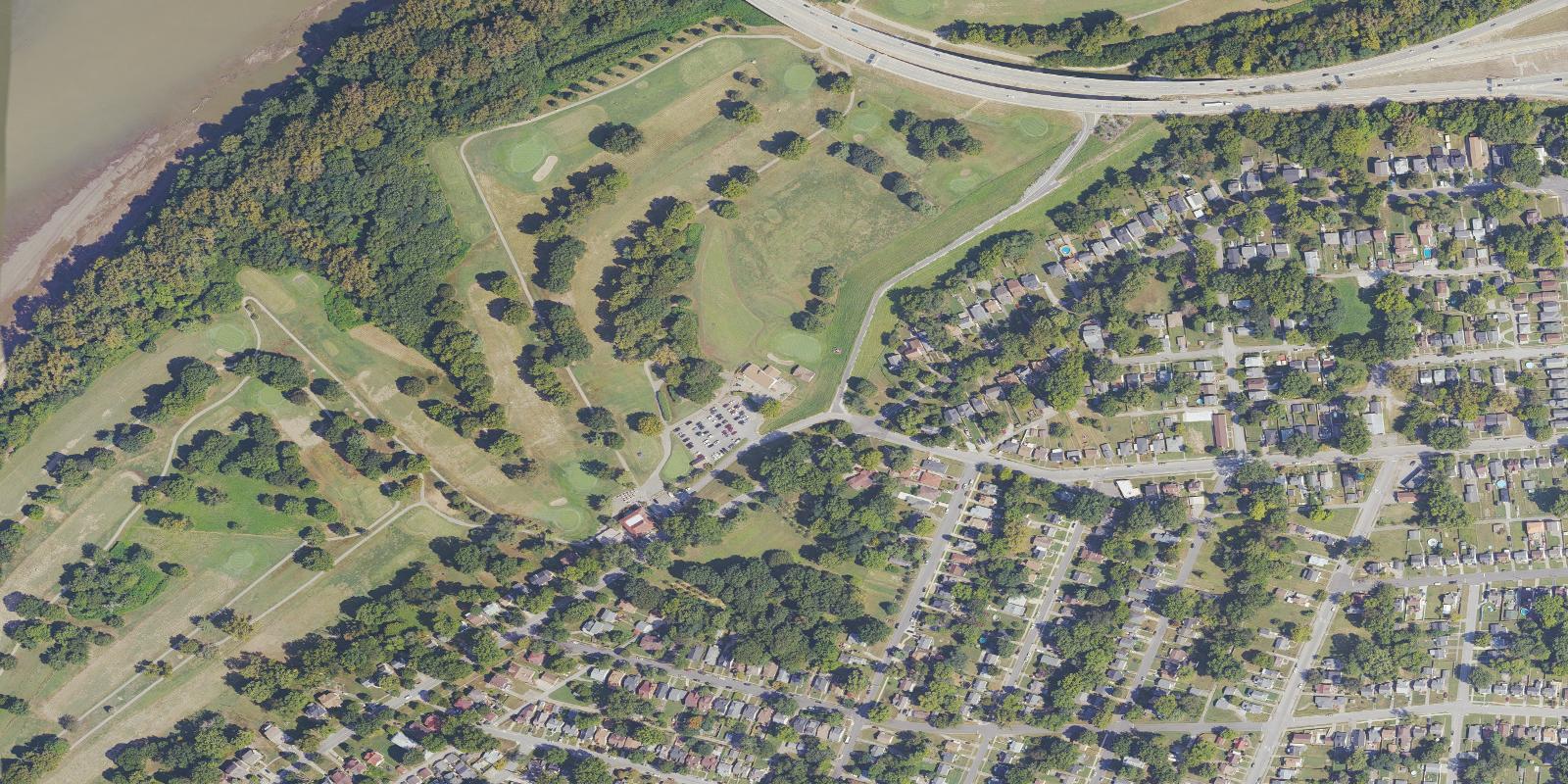 Satellite view of Shawnee Golf Course