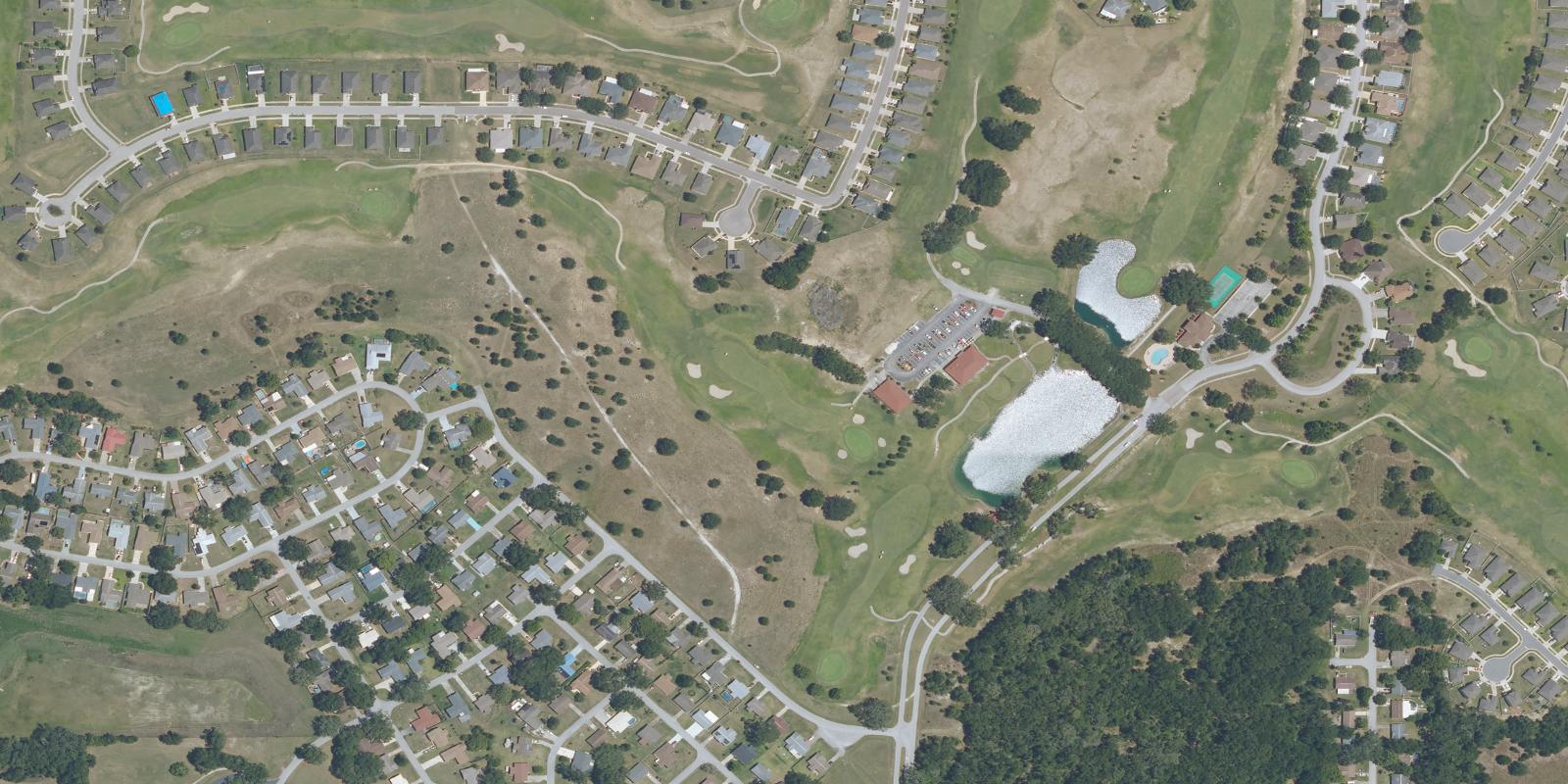 Satellite view of Sherman Hills Golf Club