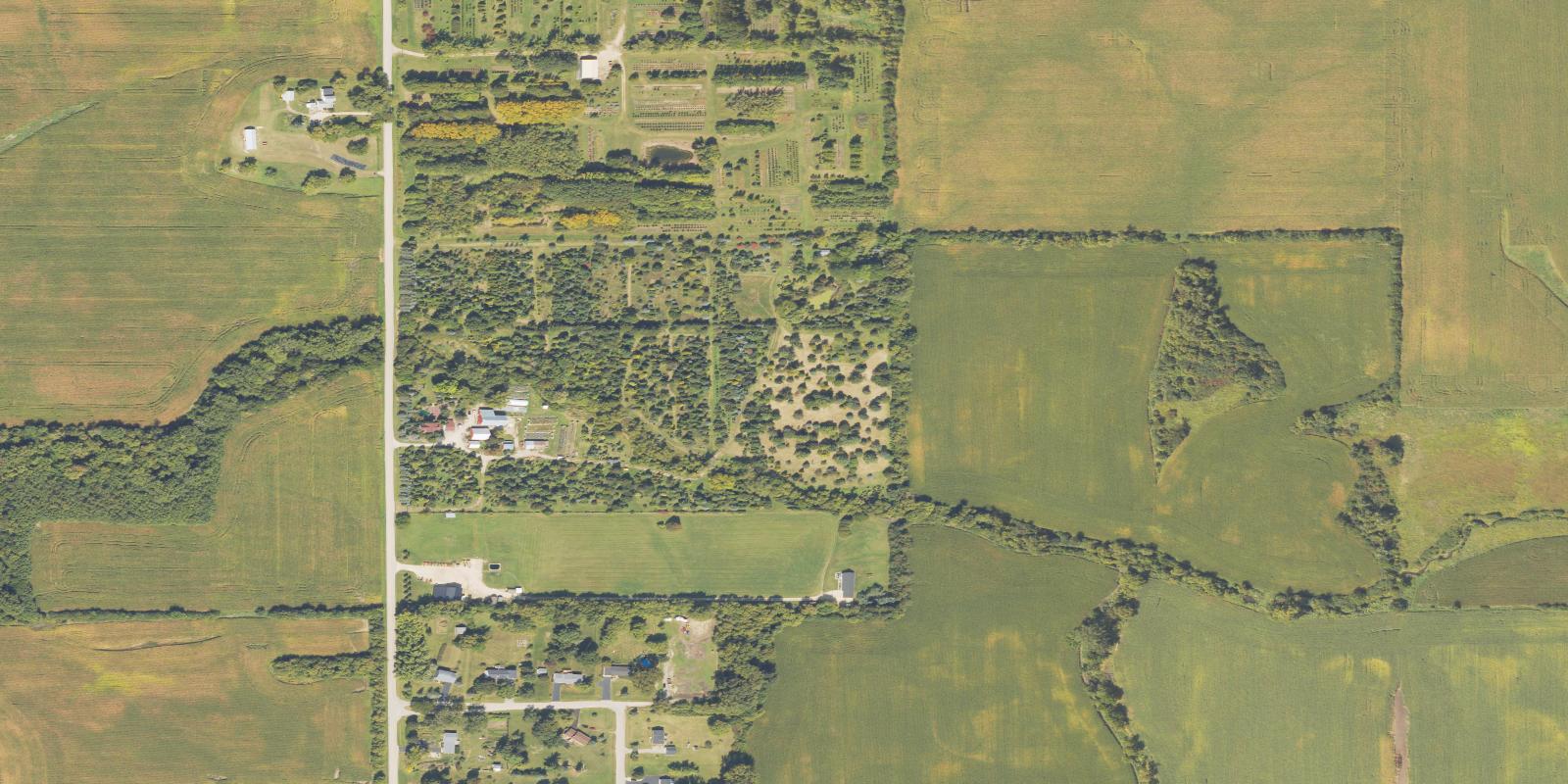 Satellite view of Shiloh Park Golf Course