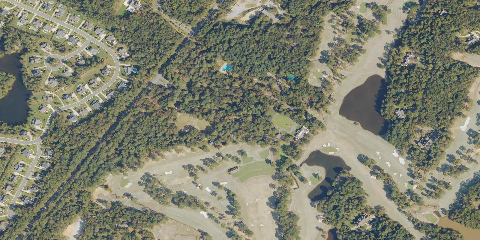 Satellite view of Shoal Creek