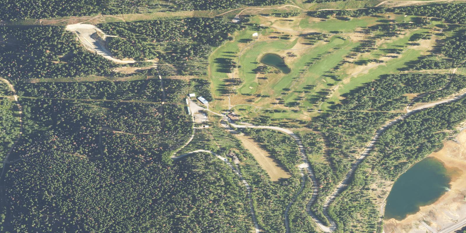 Satellite view of Shoshone Golf Club