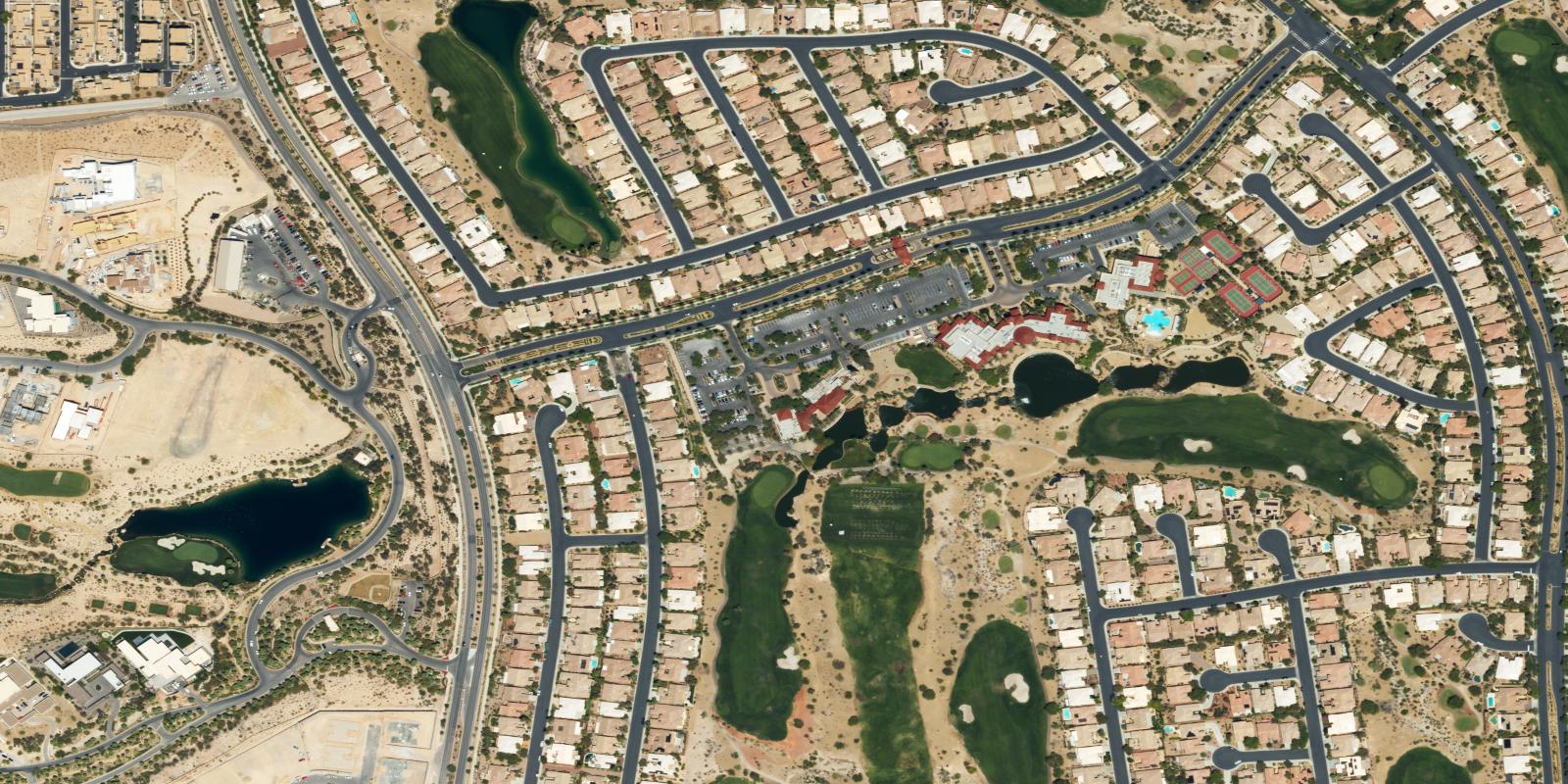 Satellite view of Siena Golf Club