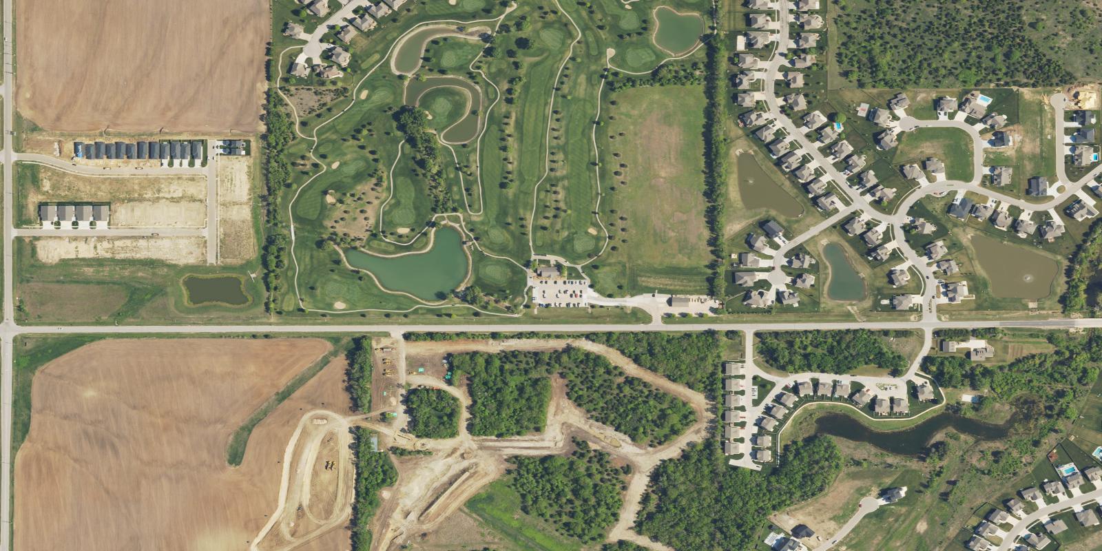 Satellite view of Sierra Hills Golf Club