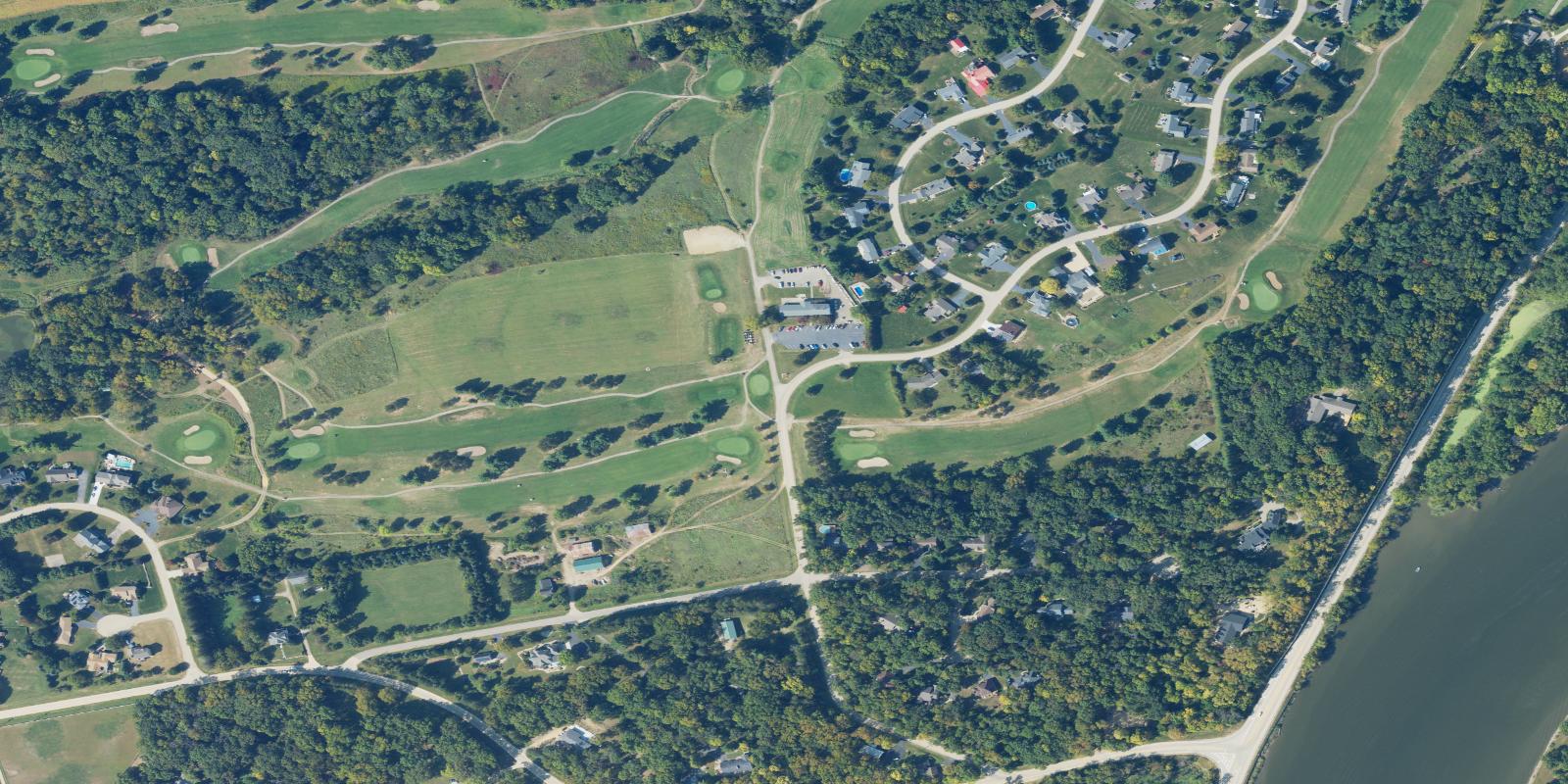 Satellite view of Silver Ridge