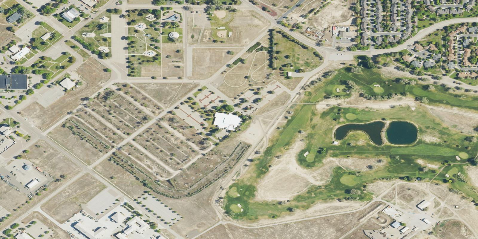 Satellite view of Silver Sage Golf Course