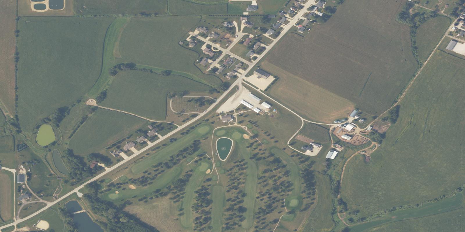 Satellite view of Silver Spring Golf Course