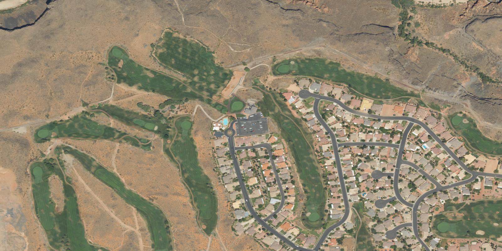 Satellite view of Sky Mountain Golf Course
