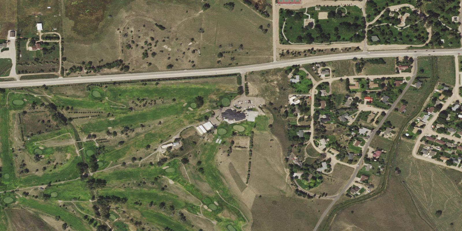 Satellite view of Sky Ranch Golf Club