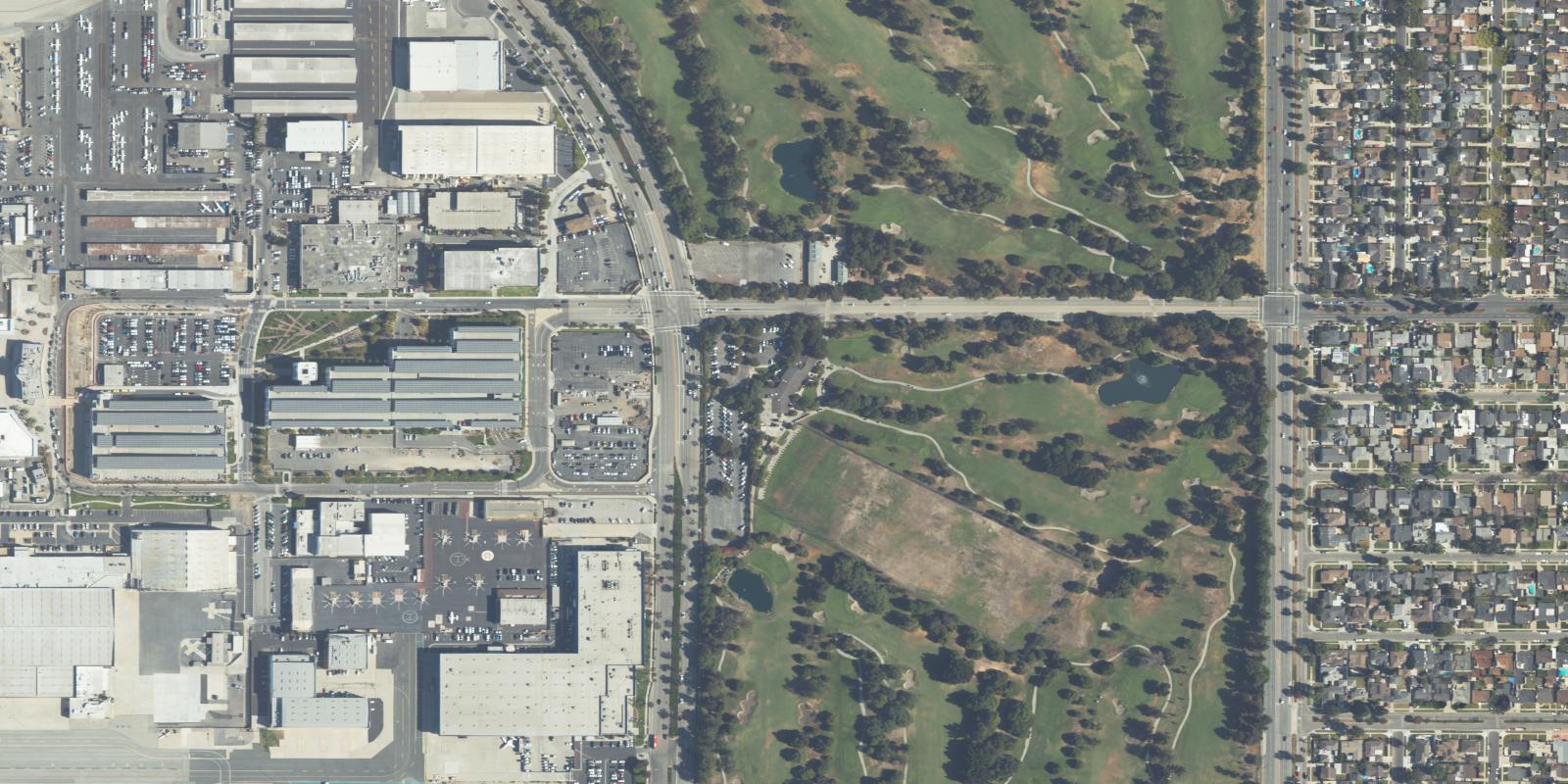 Satellite view of Skylinks Golf Course