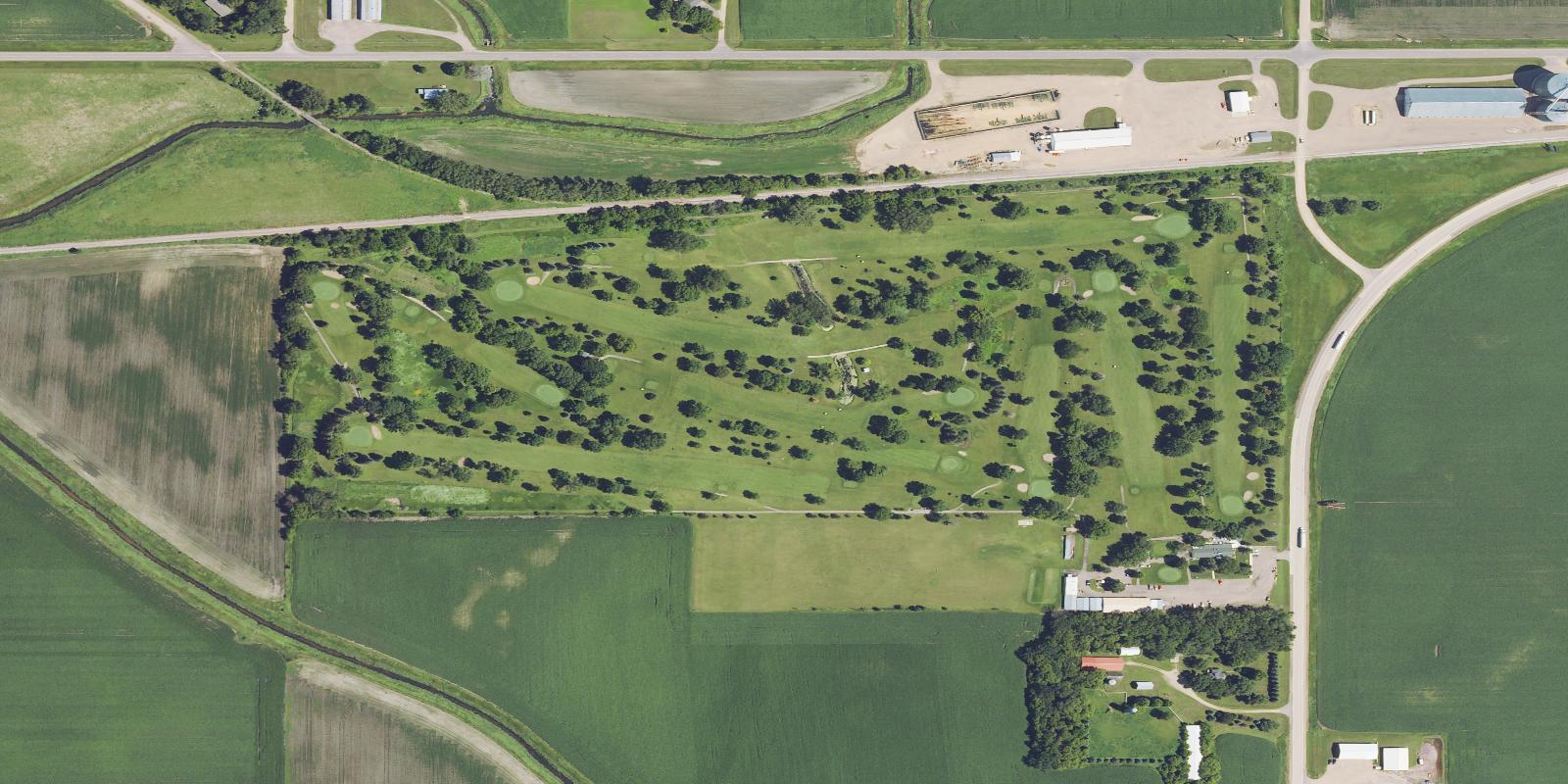 Satellite view of Sleepy Eye Golf Club