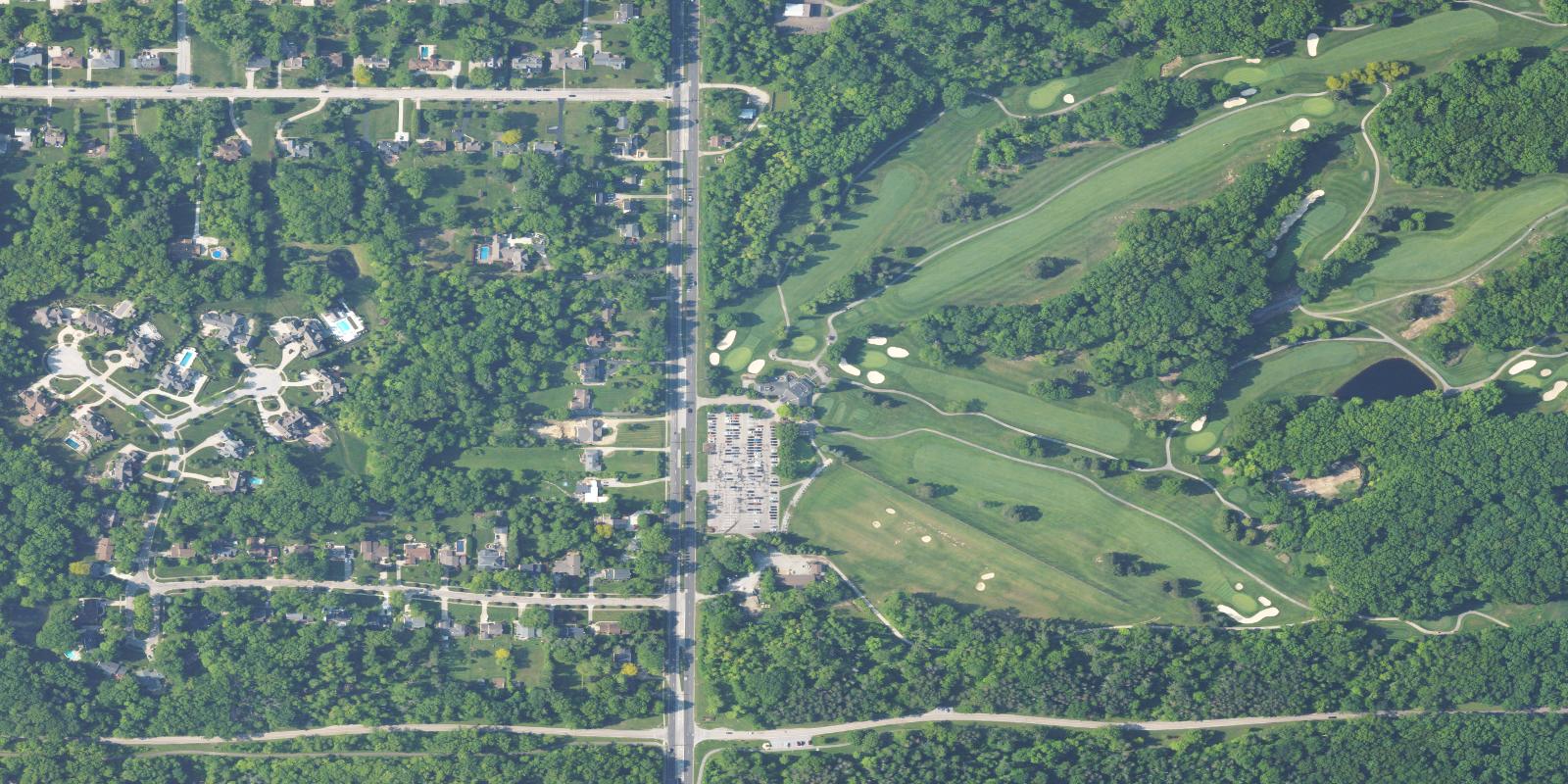 Satellite view of Sleepy Hollow Golf Course