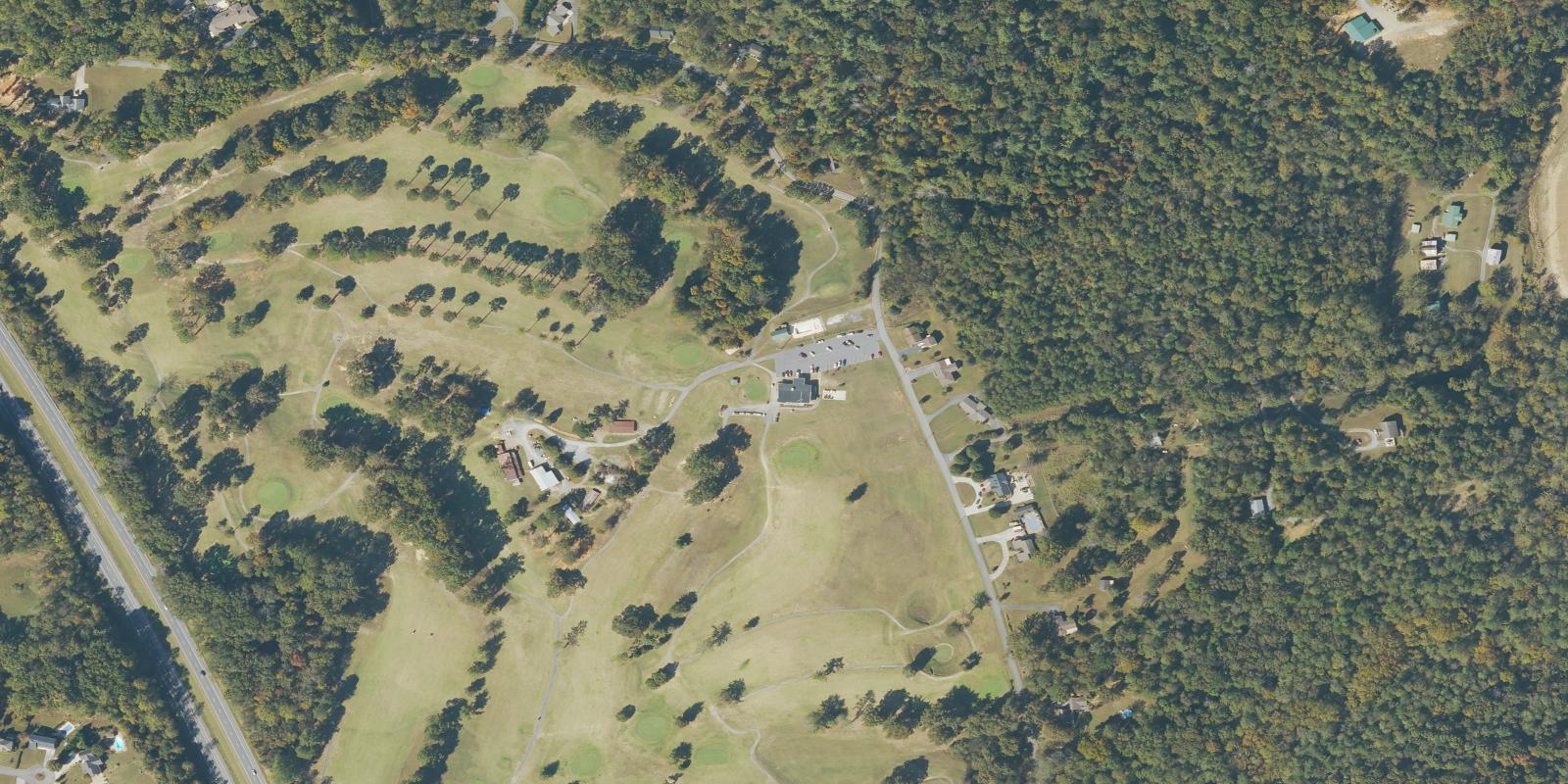 Satellite view of Smokey Mountain Hills