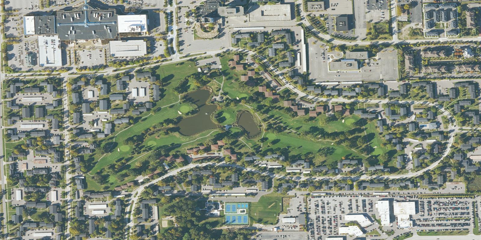 Satellite view of Somerset Golf Course
