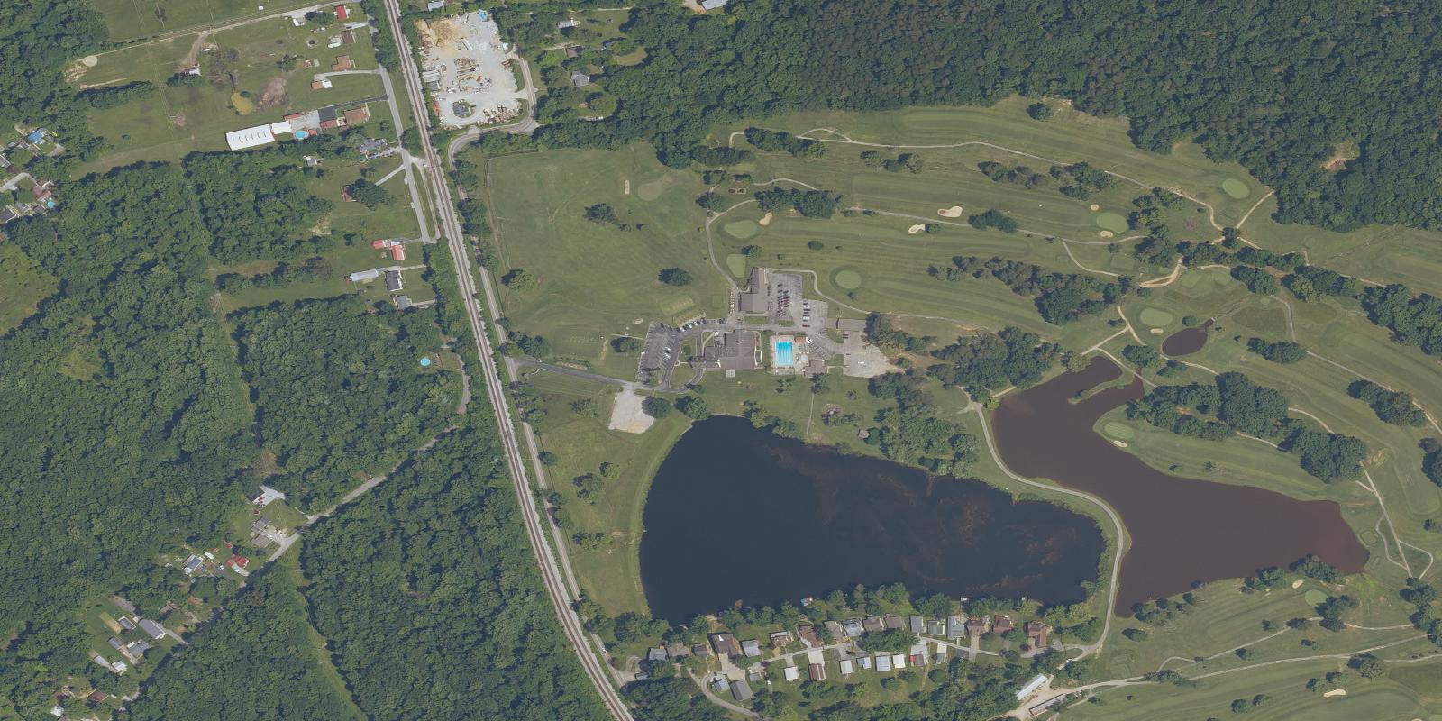 Satellite view of South Park Country Club