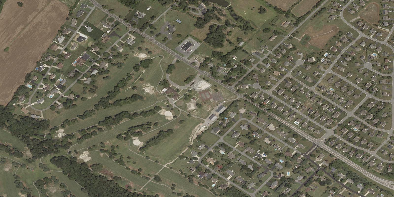 Satellite view of Southern Delaware Golf Club