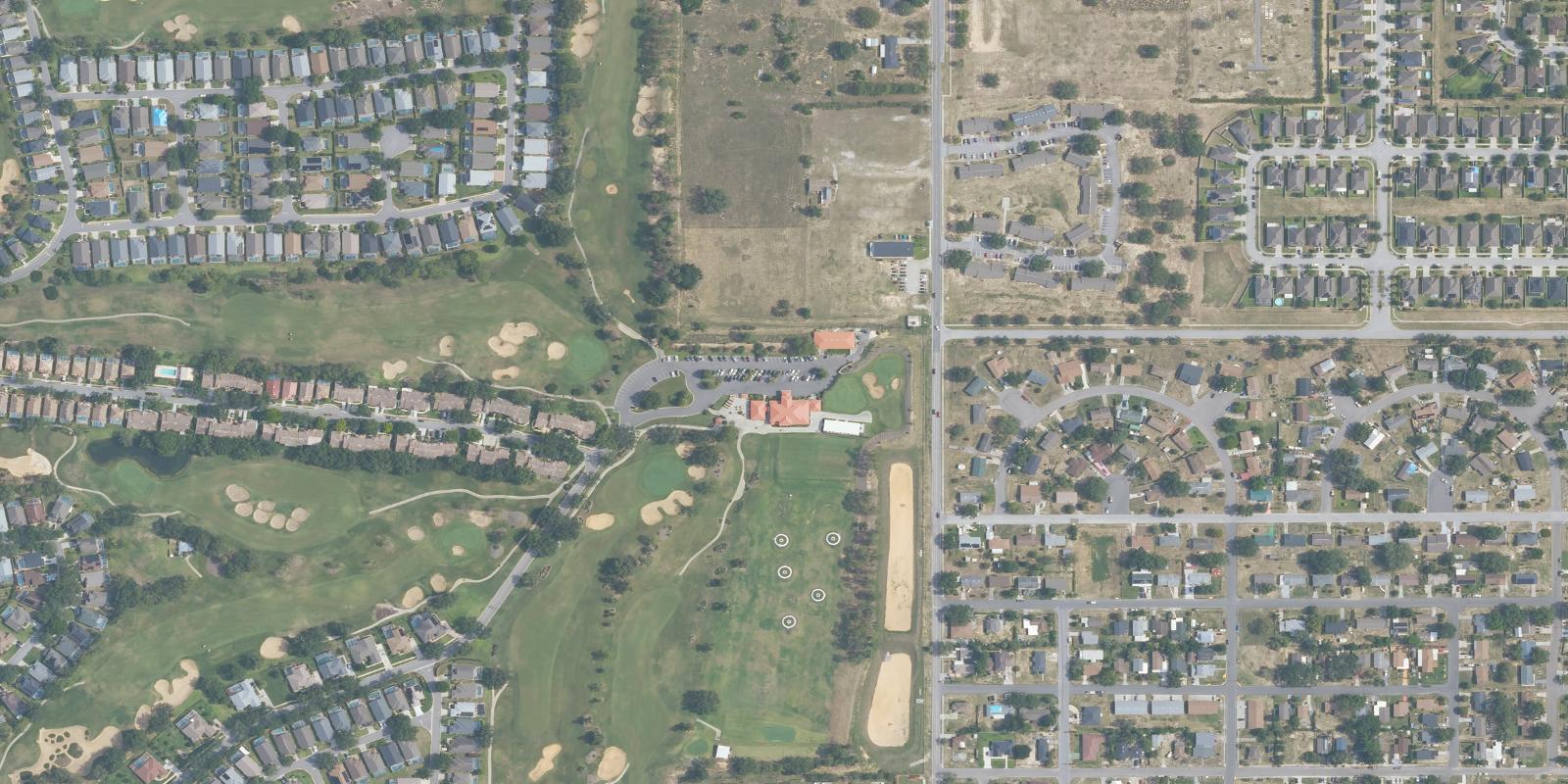 Satellite view of Southern Dunes Golf & Country Club