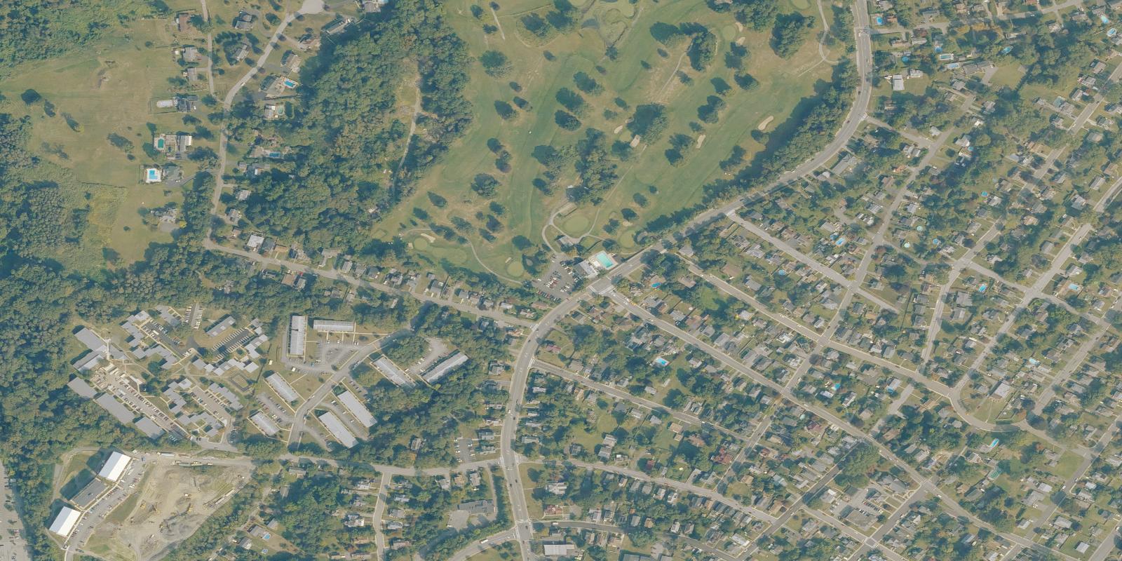 Satellite view of Southern Dutchess Country Club