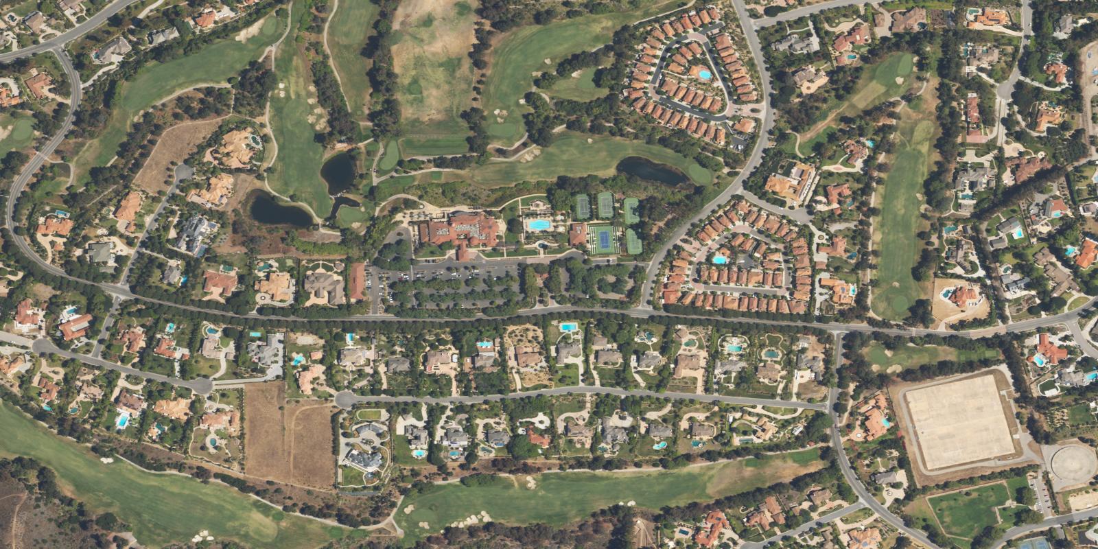 Satellite view of Spanish Hills Golf & Country Club