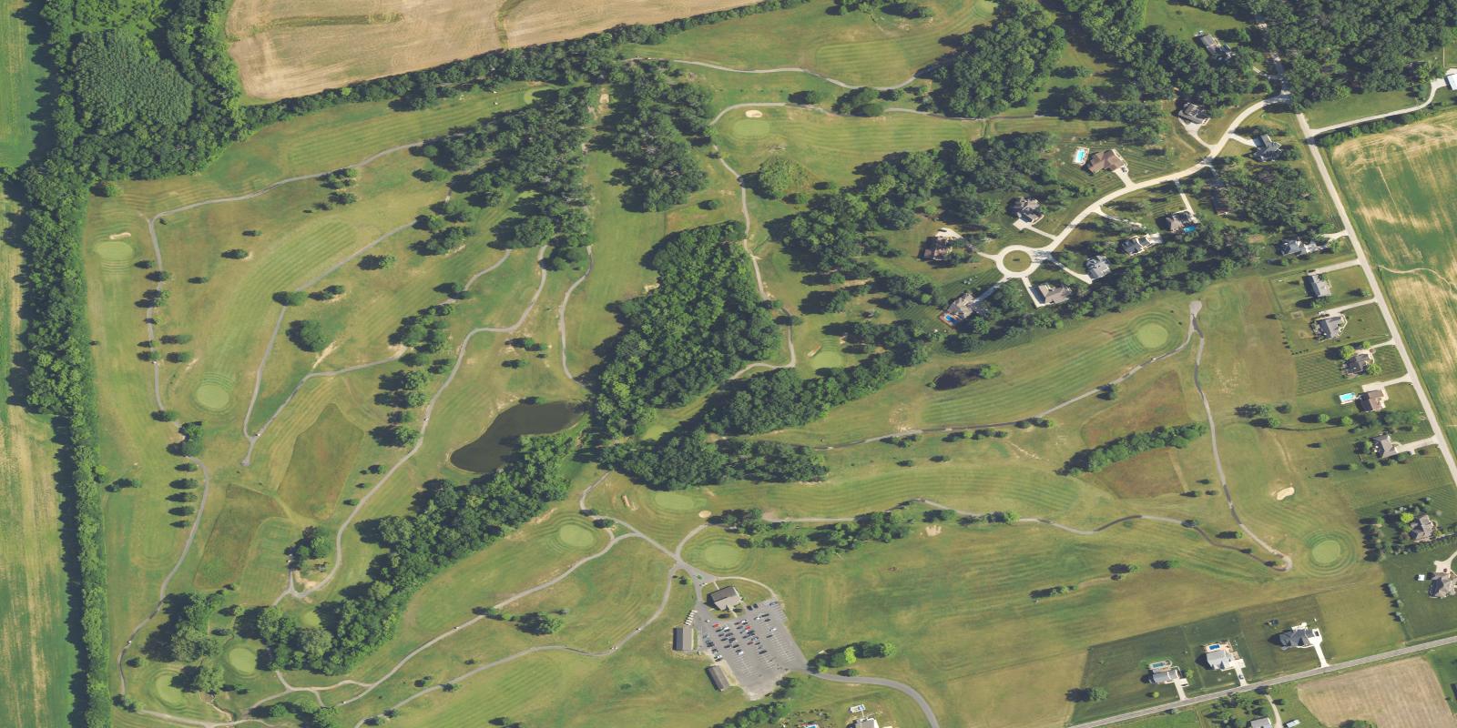 Satellite view of Split Rock Golf Club