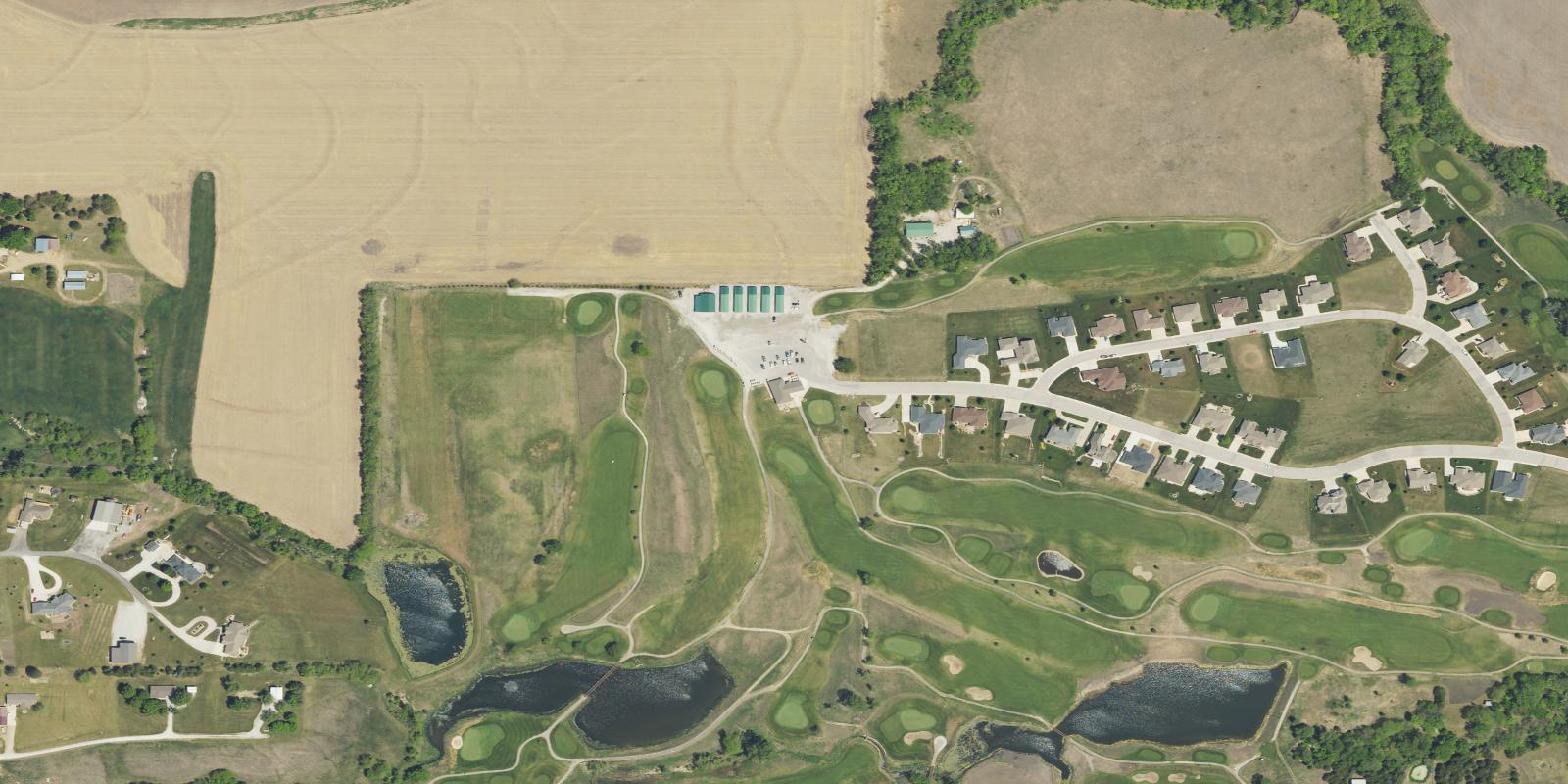 Satellite view of Spring Creek Golf Club