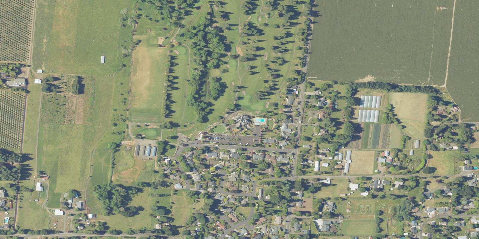 Satellite view of Spring Hill Golf Club at Albany Golf & Event Center