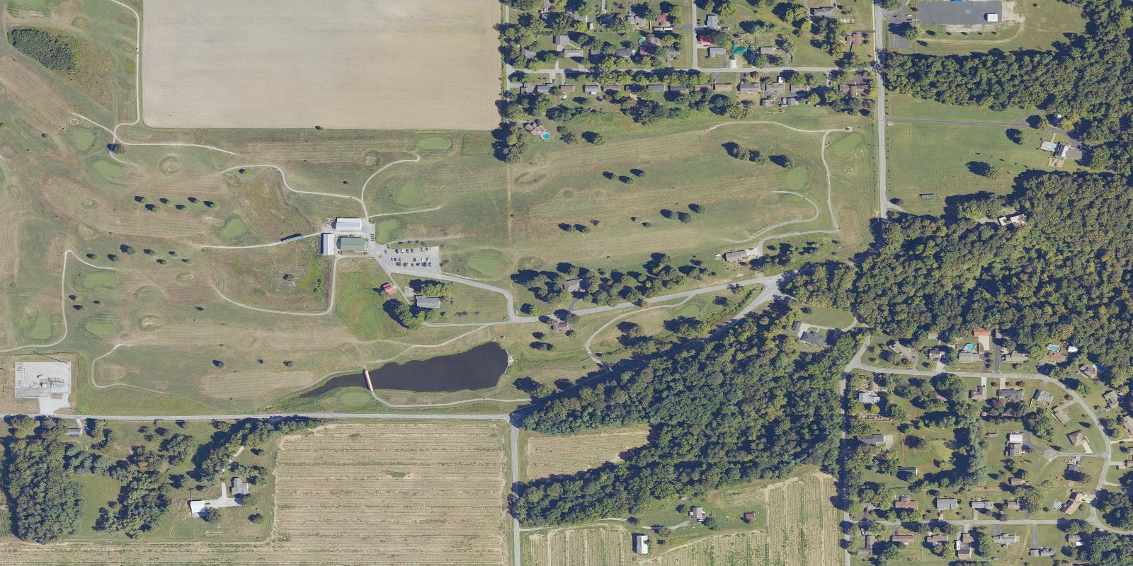 Satellite view of Spring Hills Golf Course