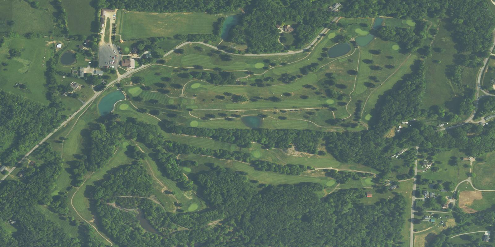 Satellite view of Spring Valley Golf Course