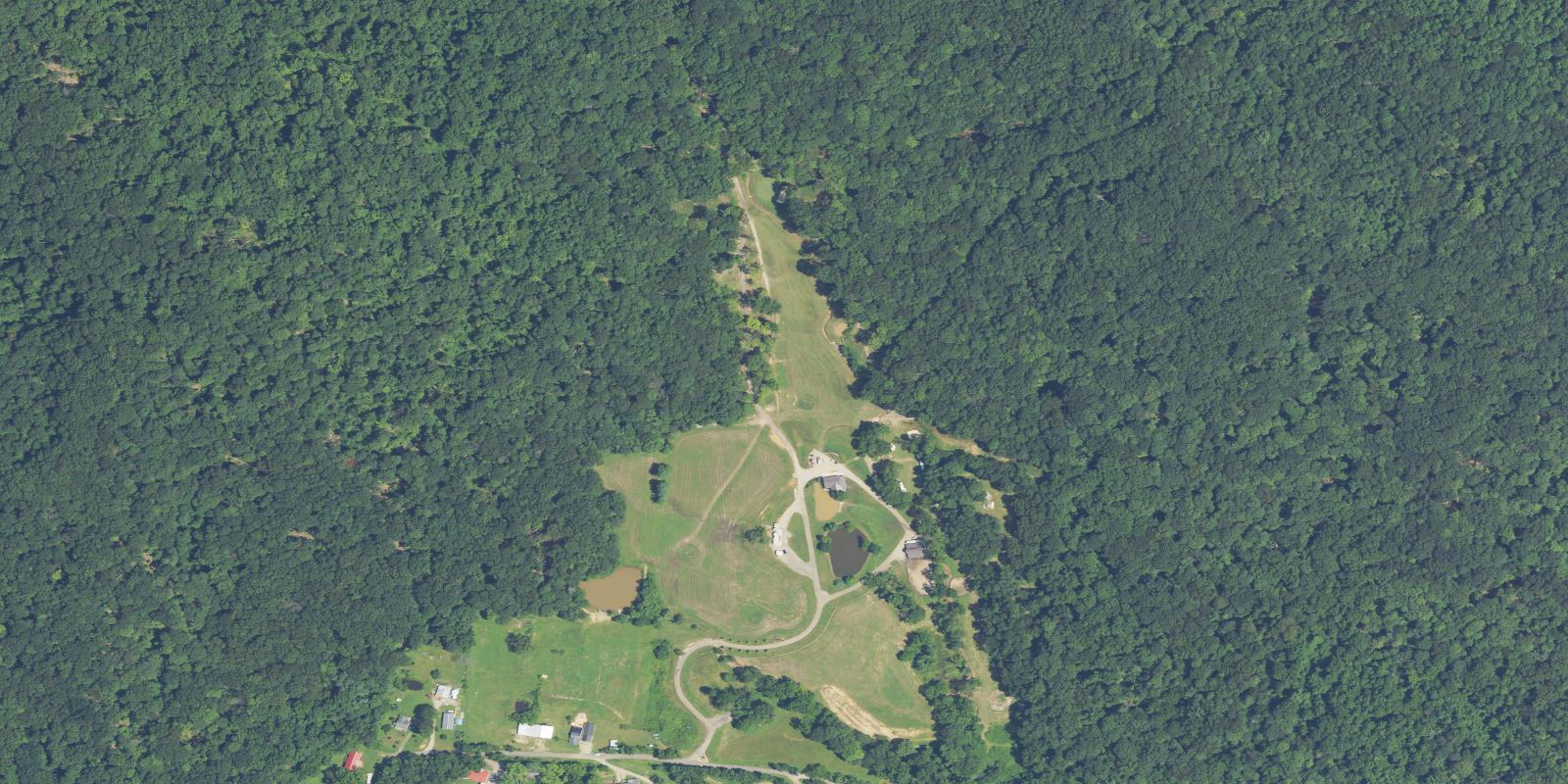 Satellite view of Spud Run Golf