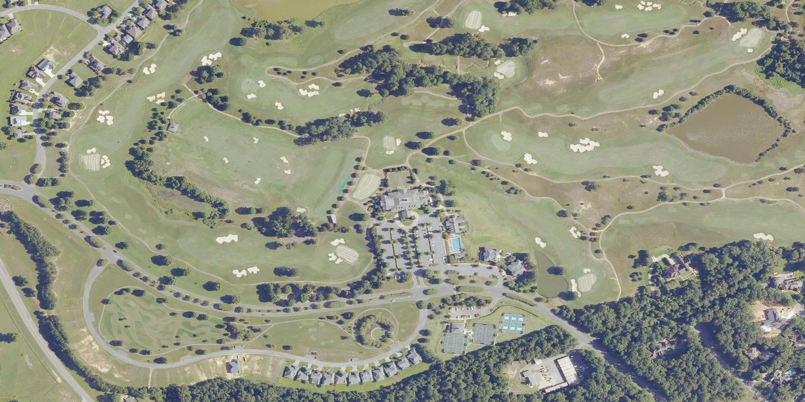 Satellite view of Squire Creek Country Club