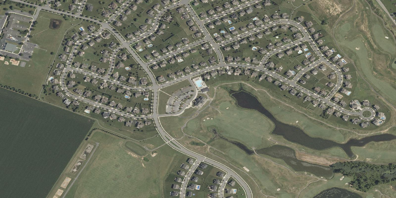 Satellite view of St. Anne's Golf Links