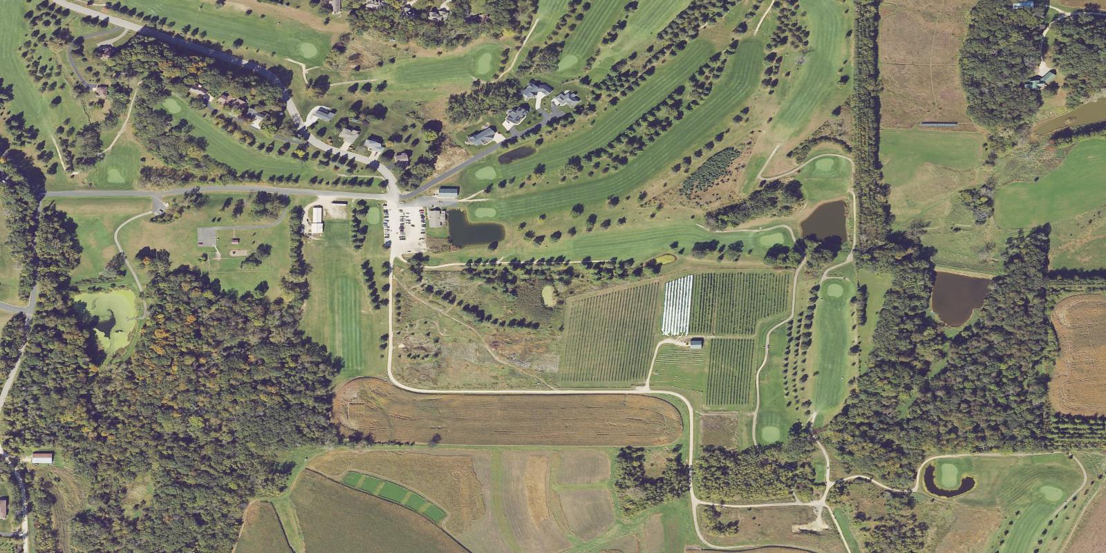 Satellite view of St. Charles Golf Club